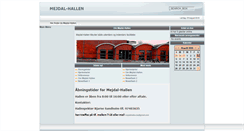 Desktop Screenshot of mejdalhallen.mejdal.net